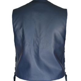 Men Navy Blue Cruiser Vest