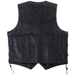 Men Cowhide Leather Vest