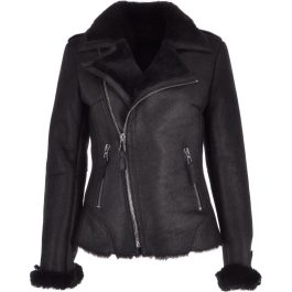 CHEVEREL Luxury Shearling Leather Jacket